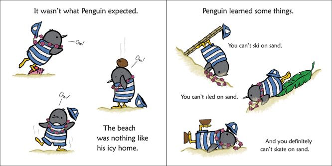 penguin beach